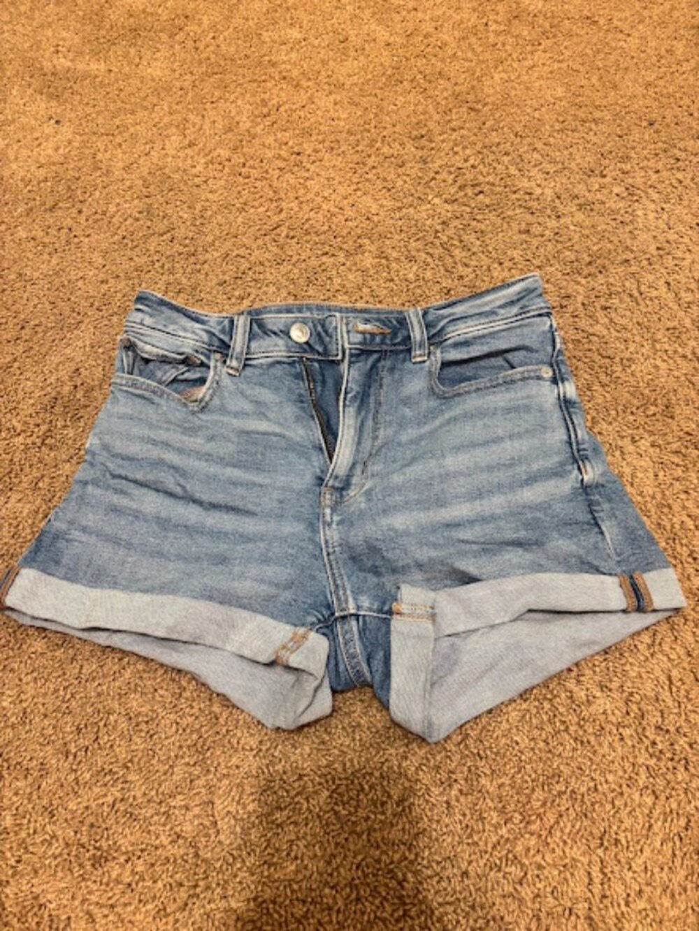 American Eagle Mom Jean Denim Shorts
